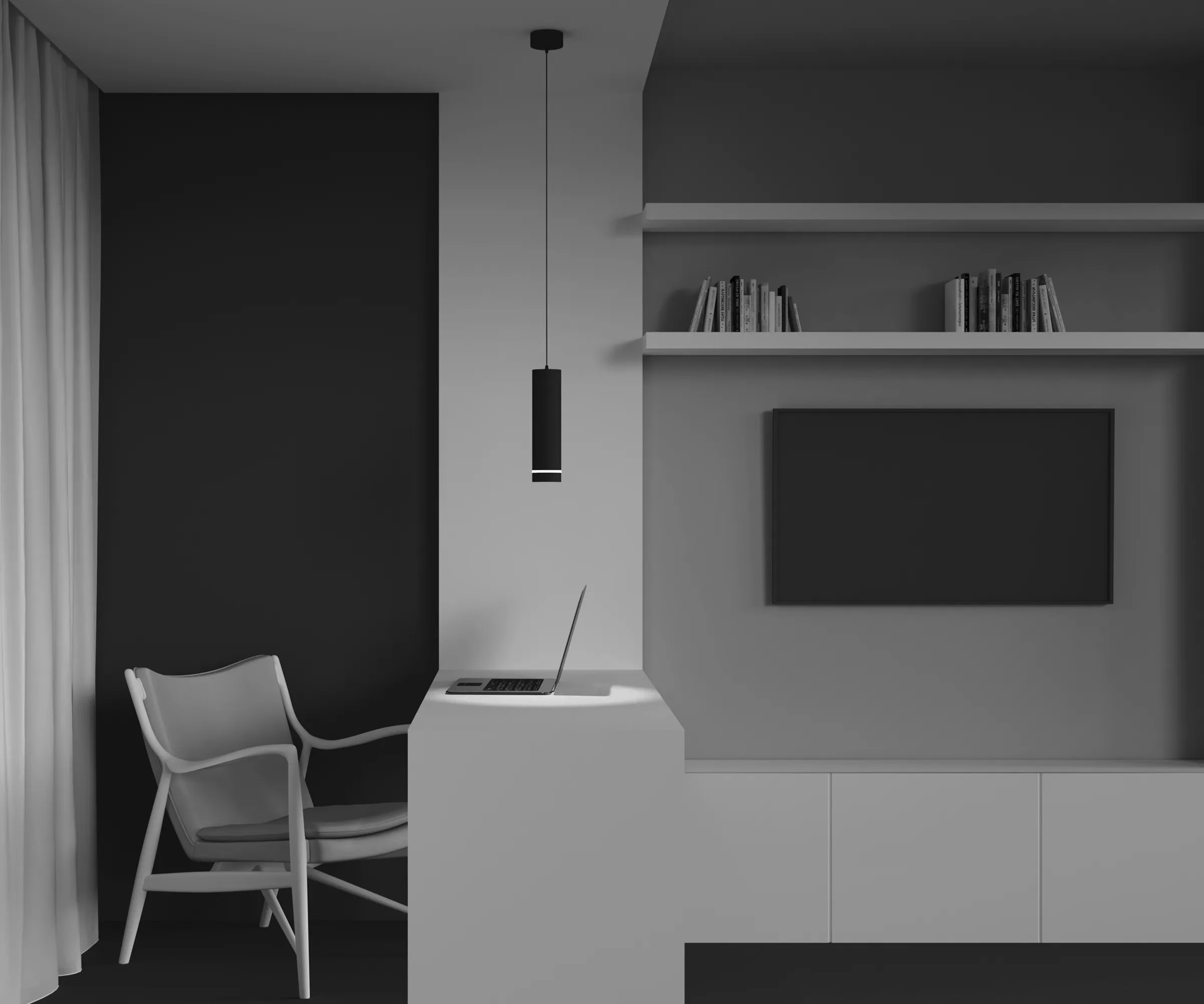 картинка Подвесной светильник Technical P085PL-12W3K-B