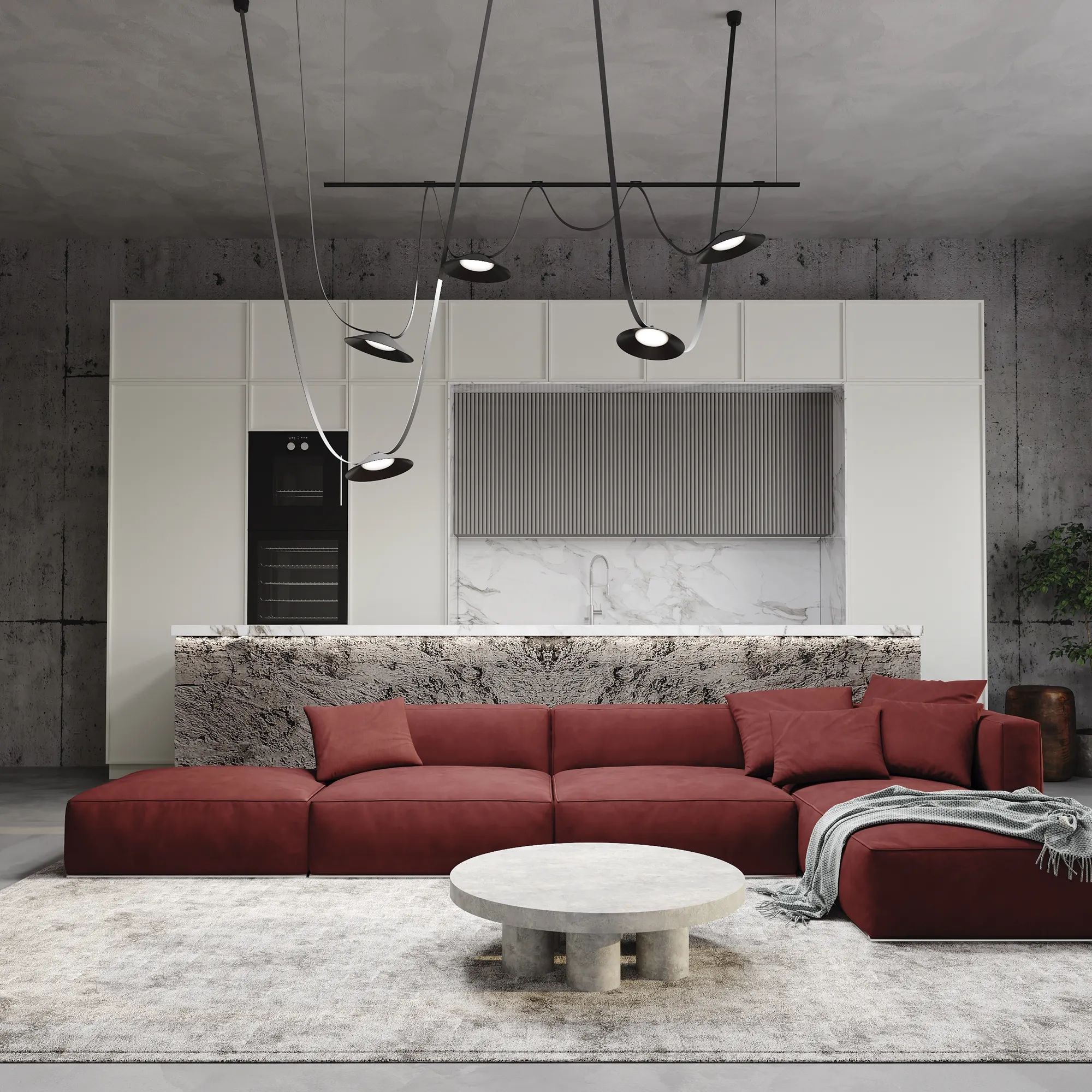 картинка Подвесной светильник Technical TR127B-12W3K-B