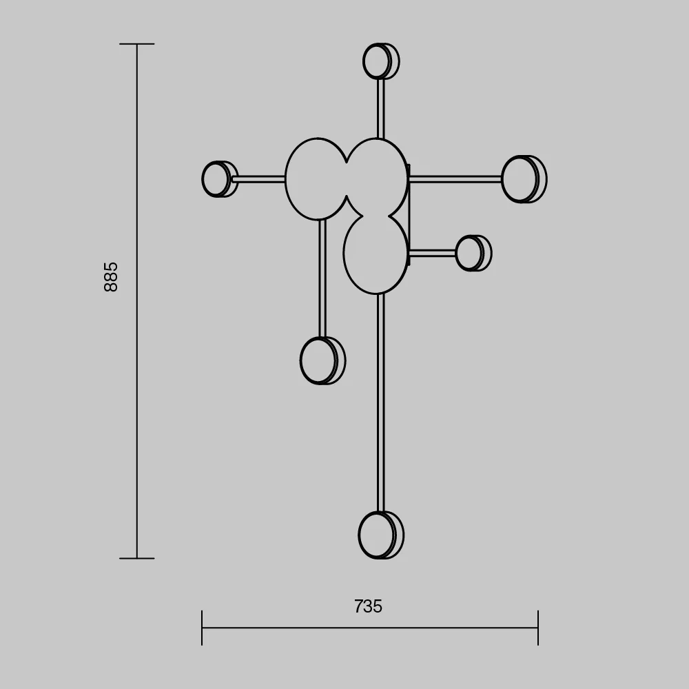 картинка Настенный светильник (бра) Freya FR5440WL-L18G