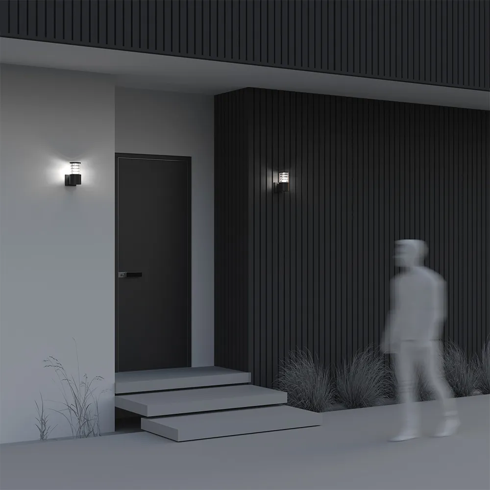 картинка Настенный светильник (бра) Outdoor O576WL-01B