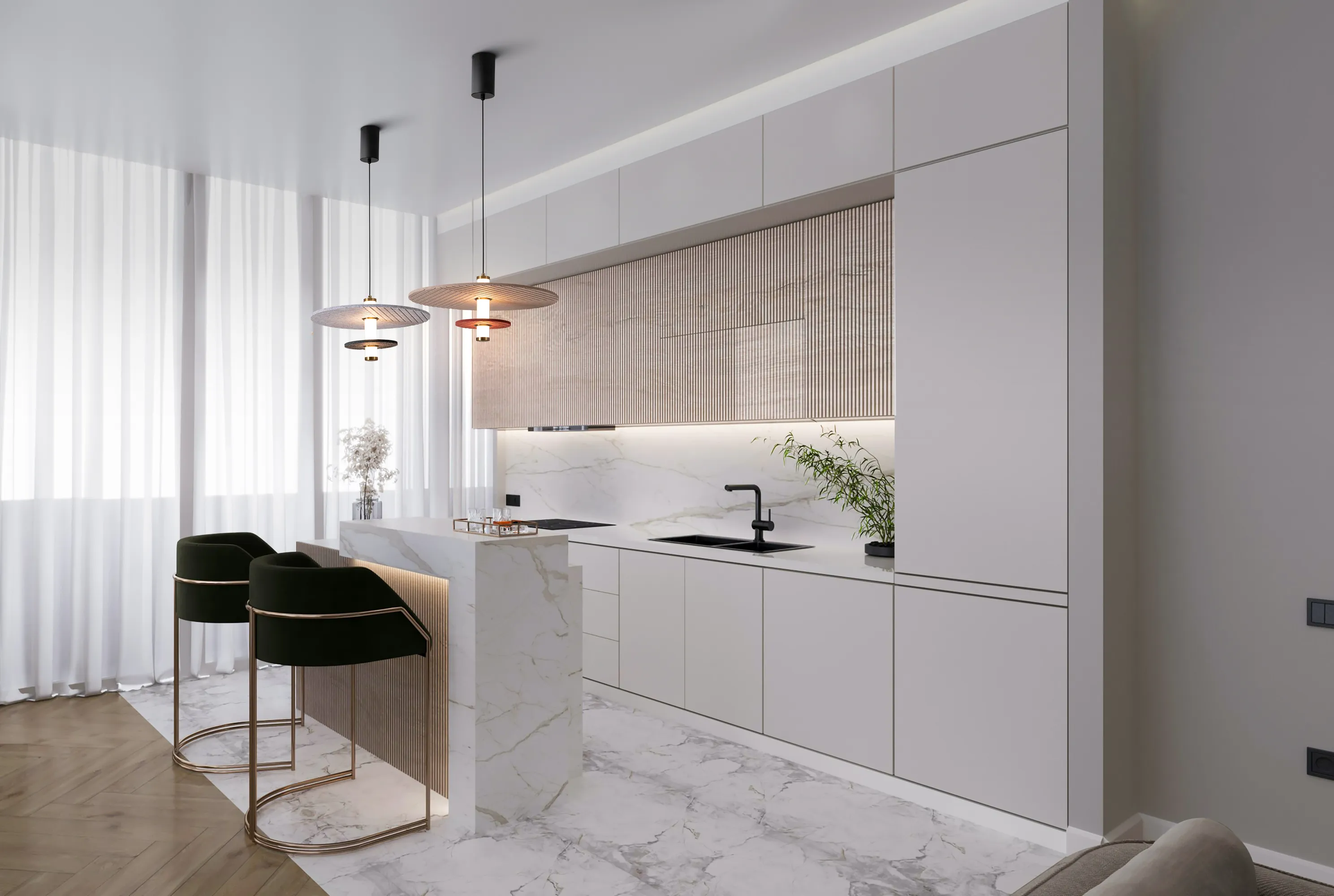 картинка Настенный светильник (бра) Freya FR5494WL-L4TR