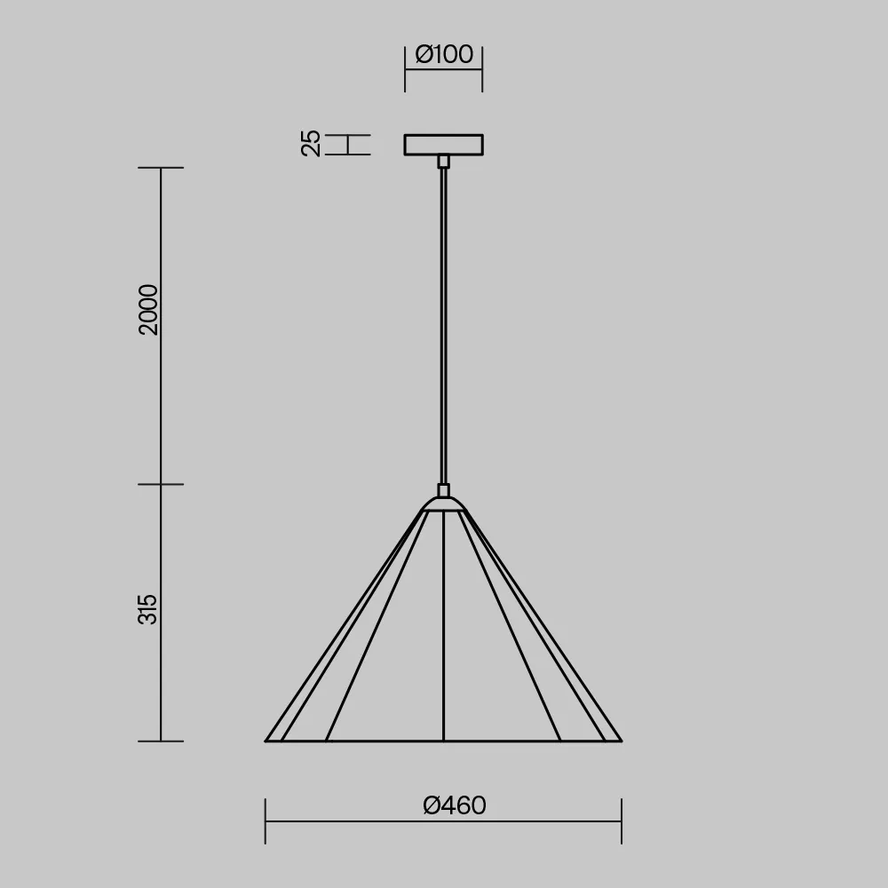 картинка Подвесной светильник Freya FR5479PL-01GR