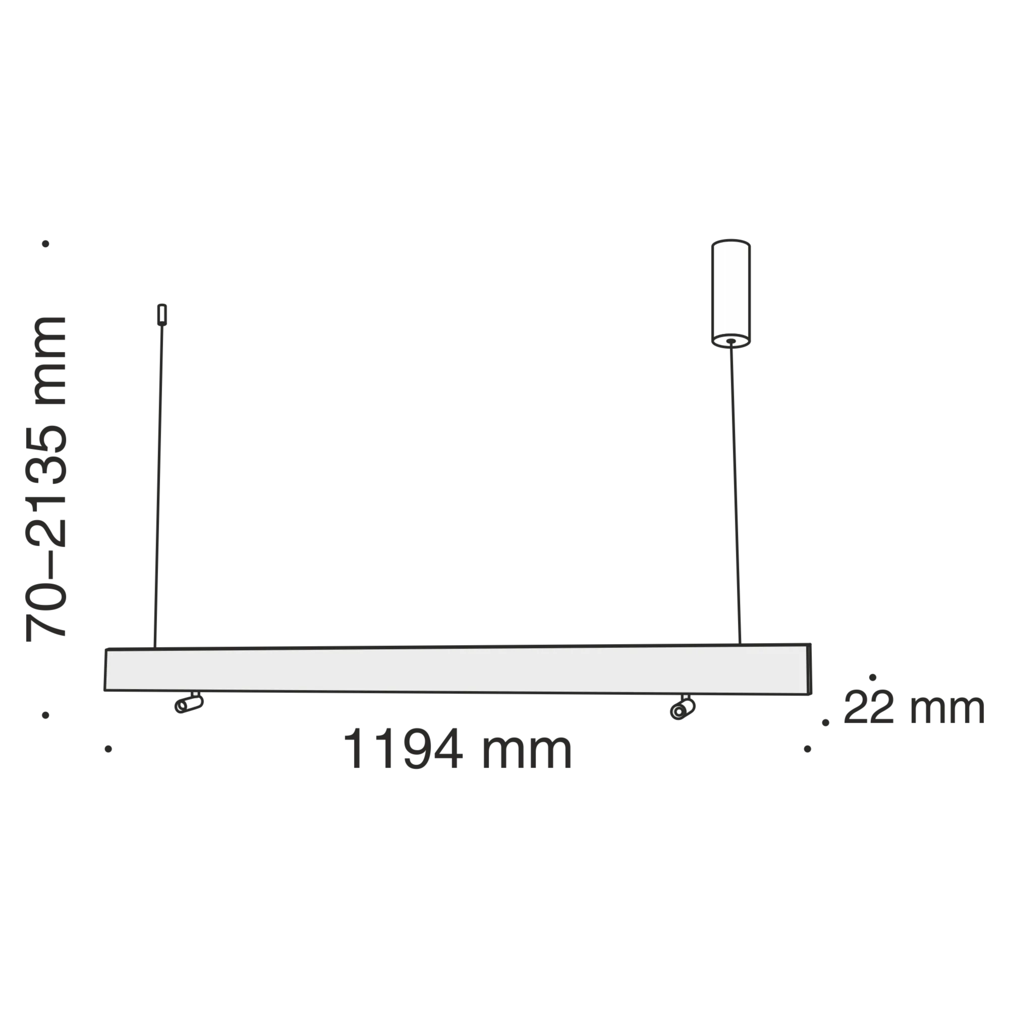 картинка Подвесной светильник Technical P068PL-L27W4K