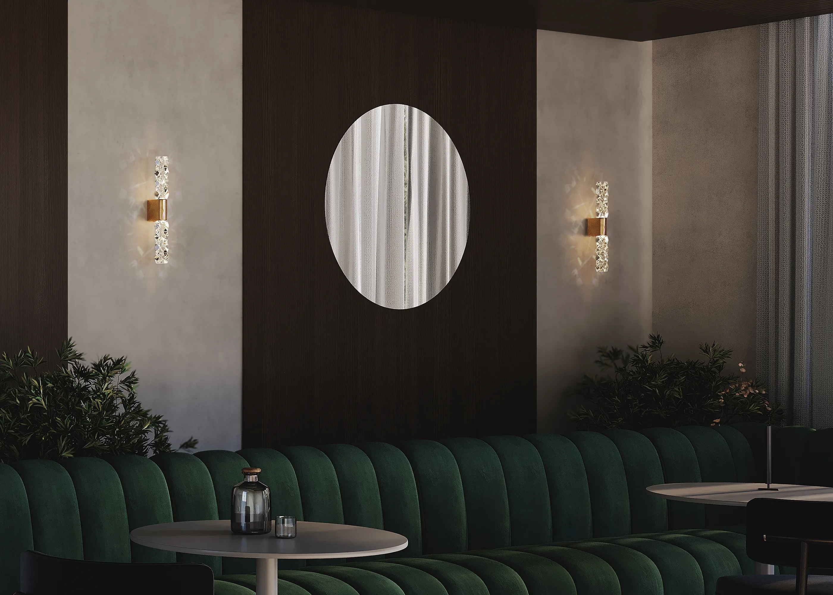 картинка Настенный светильник (бра) Maytoni MOD328WL-L5BS3K