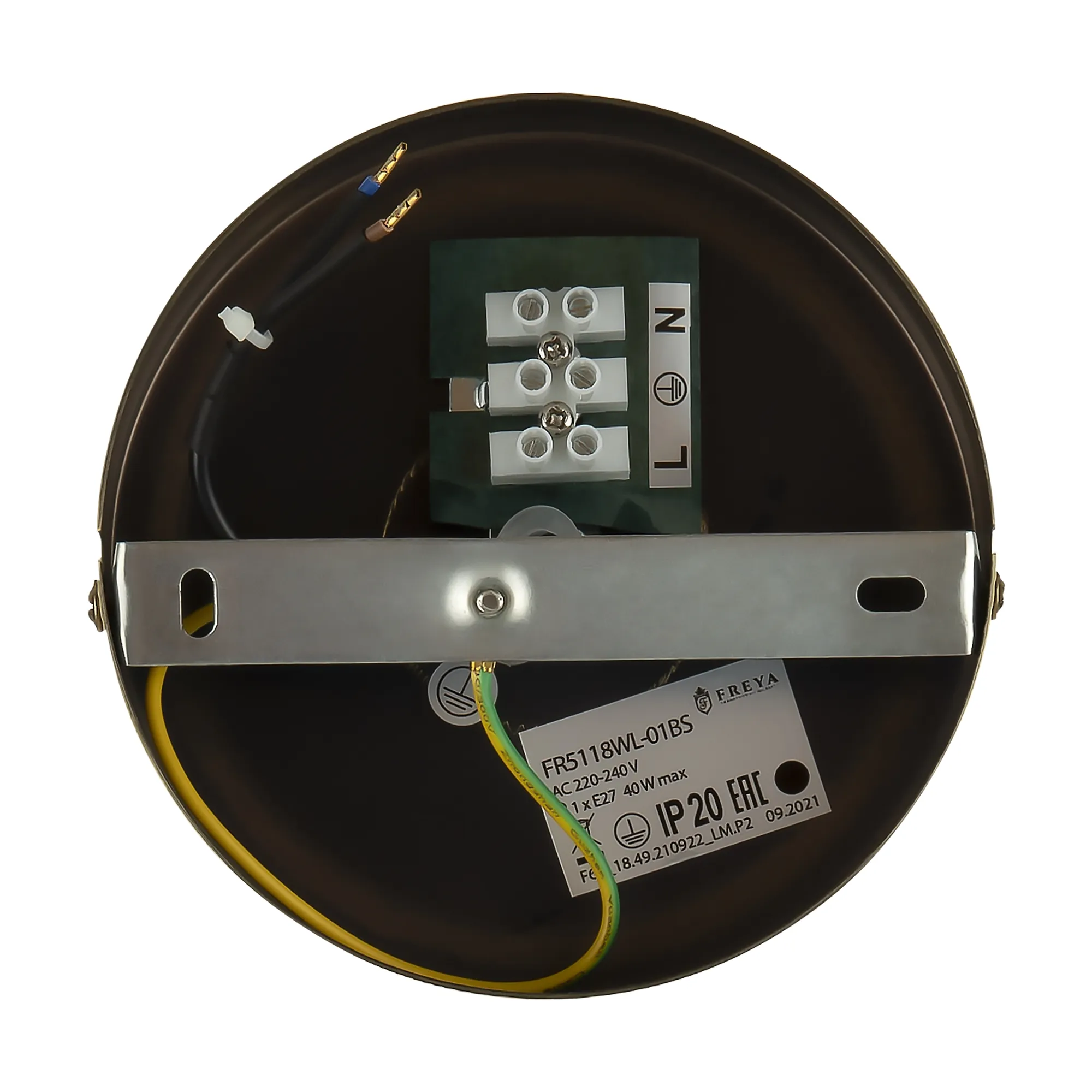 картинка Настенный светильник (бра) Freya FR5118WL-01BS