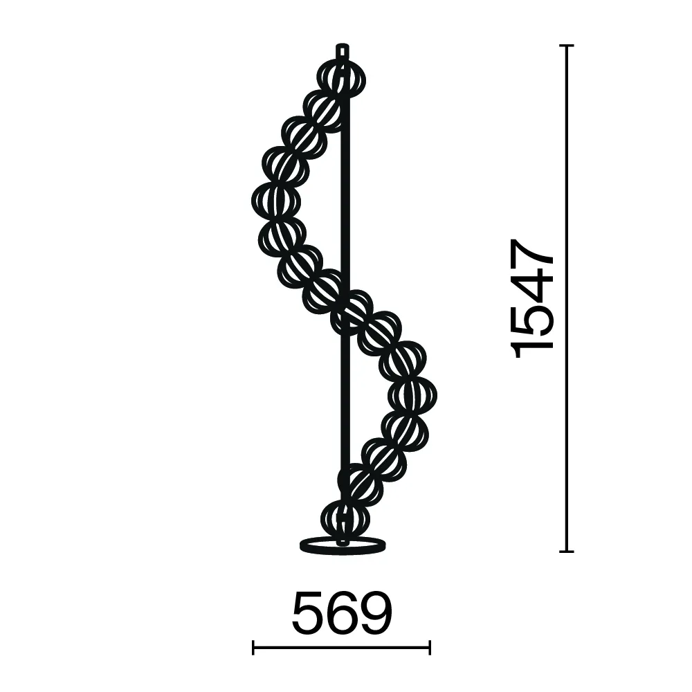 картинка Напольный светильник (торшер) Maytoni MOD216FL-L38G3K