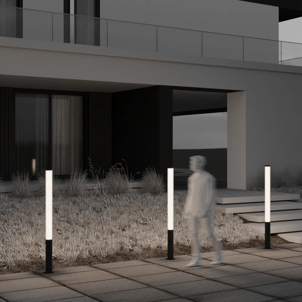 картинка Садово-парковый светильник Outdoor O467FL-L70B3K