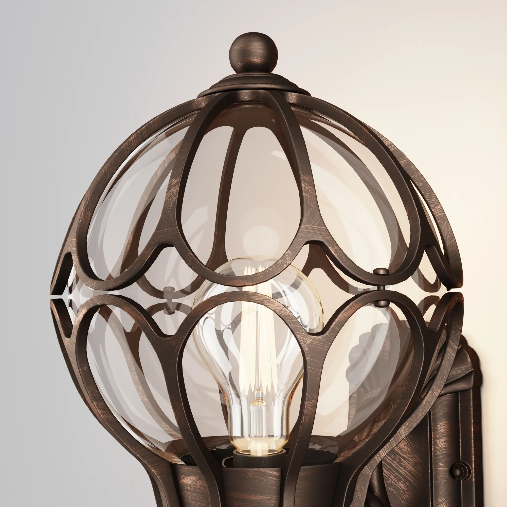 картинка Настенный светильник (бра) Outdoor O024WL-01G