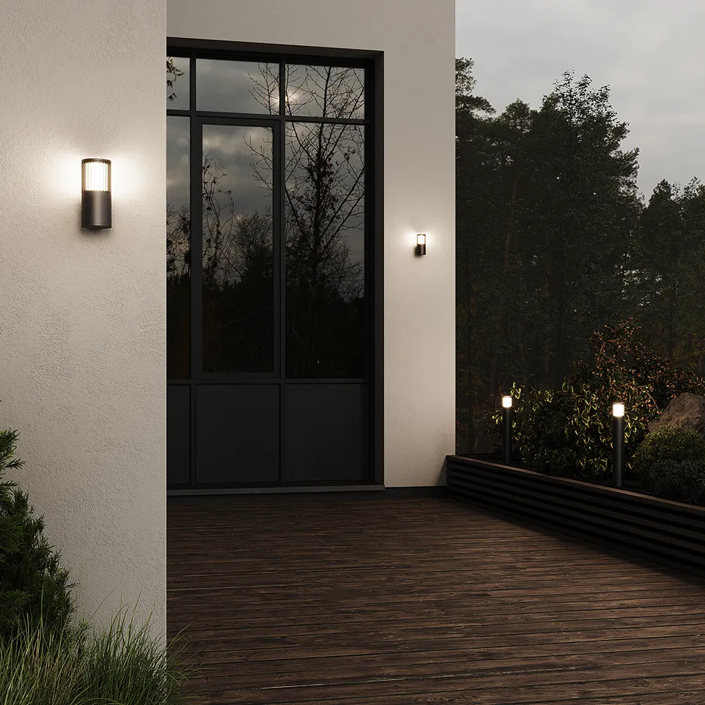 картинка Настенный светильник (бра) Outdoor O492WL-01GF