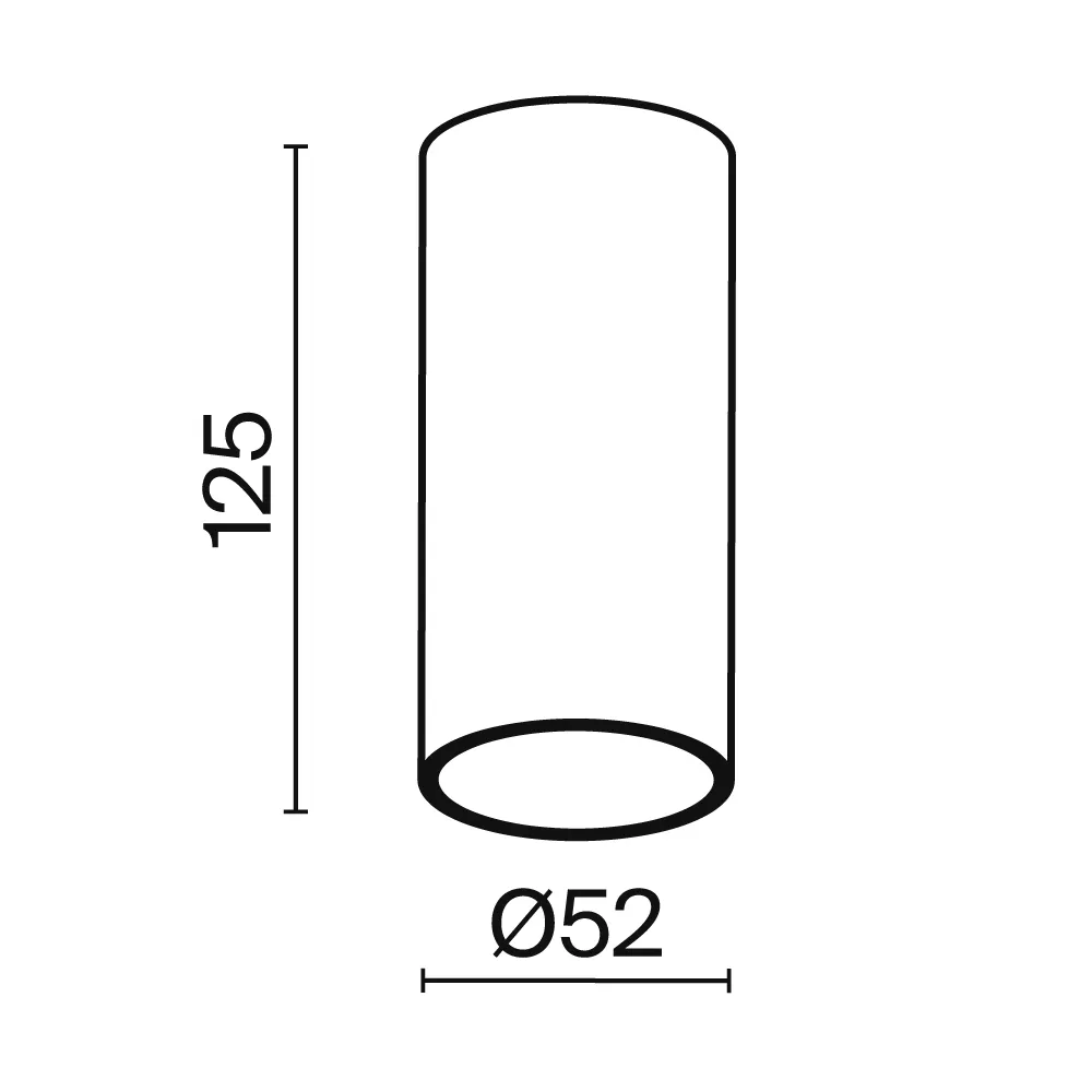 картинка Потолочный светильник Technical C056CL-L12B4K-W-D-B