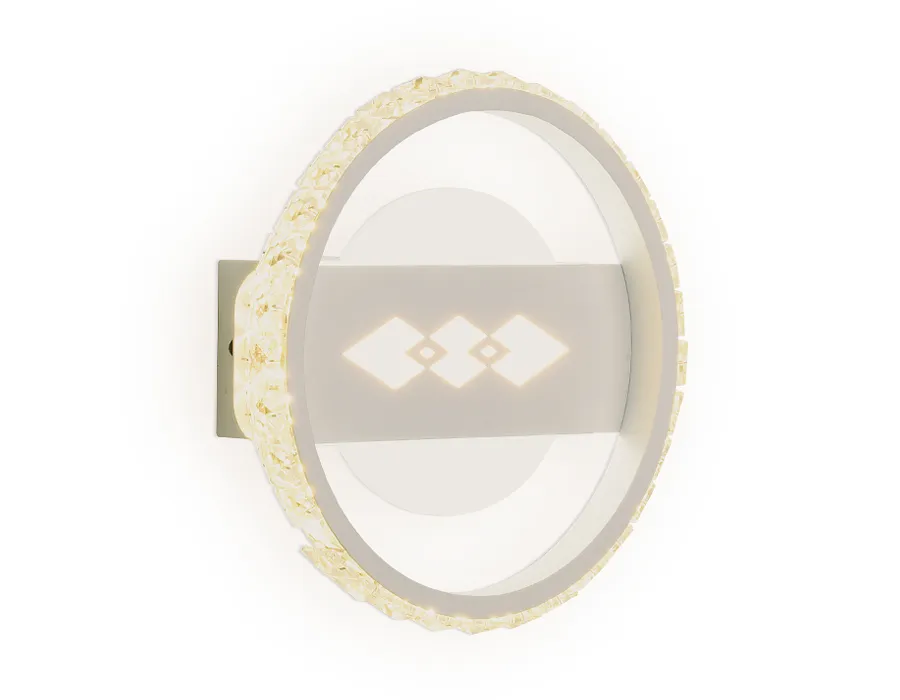 картинка Настенный светодиодный светильник с хрусталем  FA221