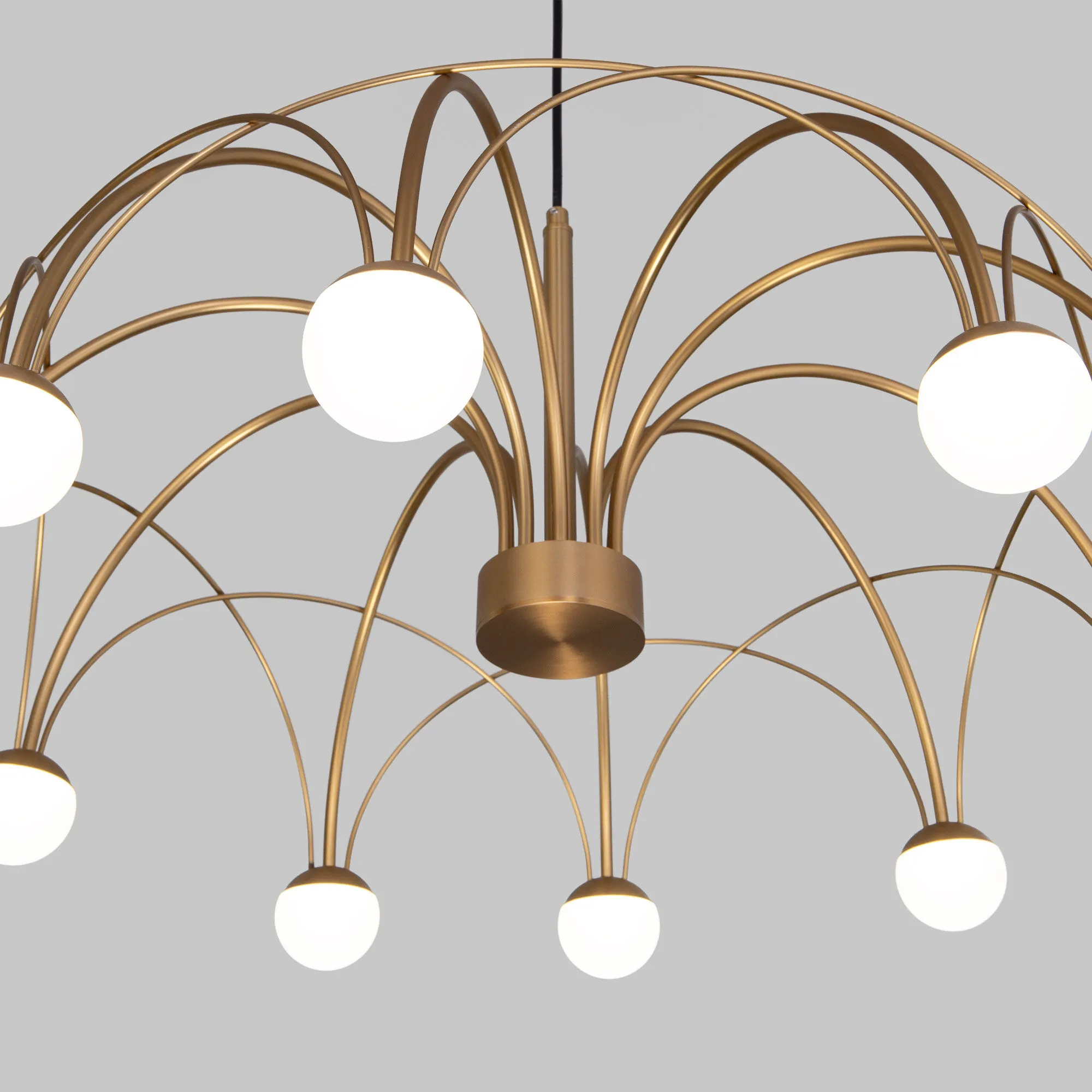 картинка Подвесной светодиодный светильник 90030/10 LED золото