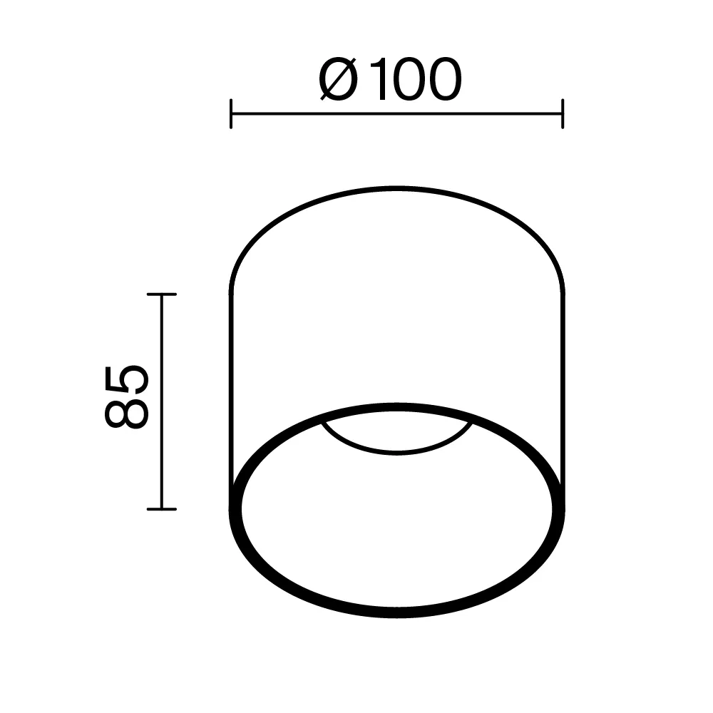 картинка Потолочный светильник Technical C064CL-01-15W4K-D-RD-WB