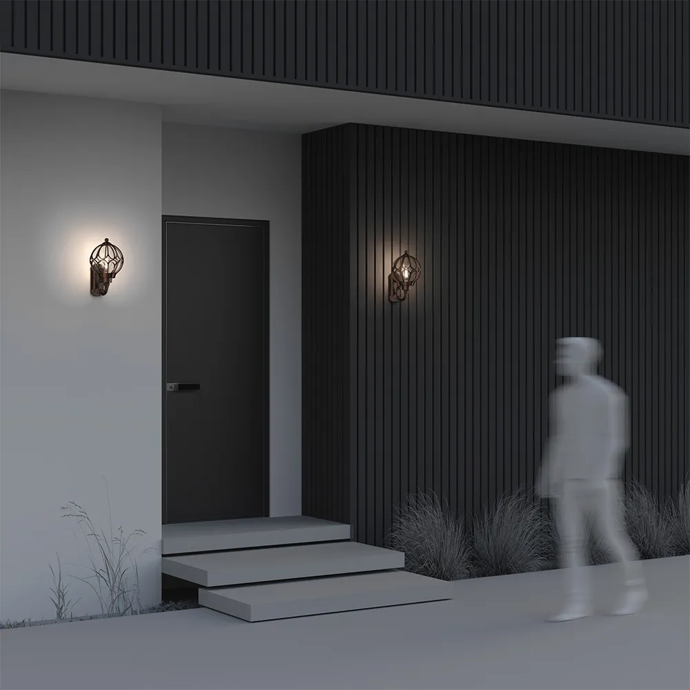 картинка Настенный светильник (бра) Outdoor O024WL-01G