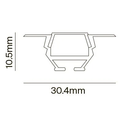 картинка Профиль Led Strip ALM010S-2M