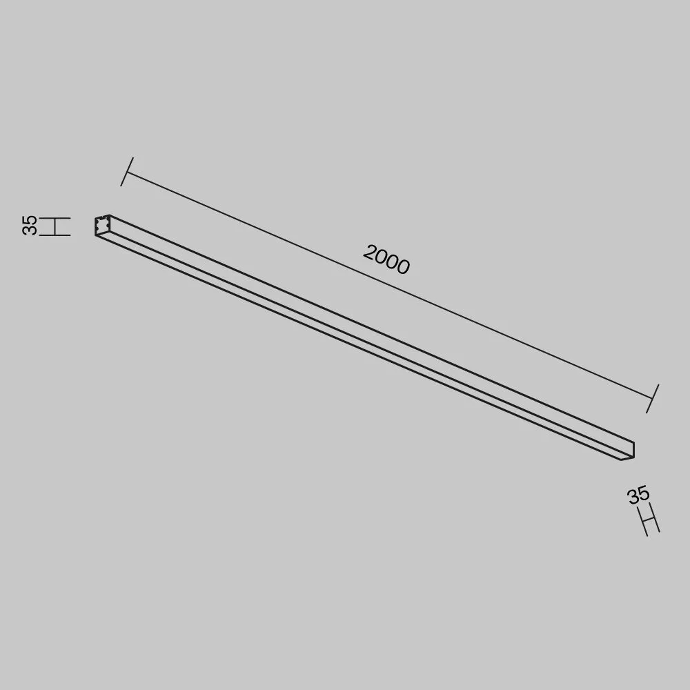 картинка Линейный светильник Technical LL311016