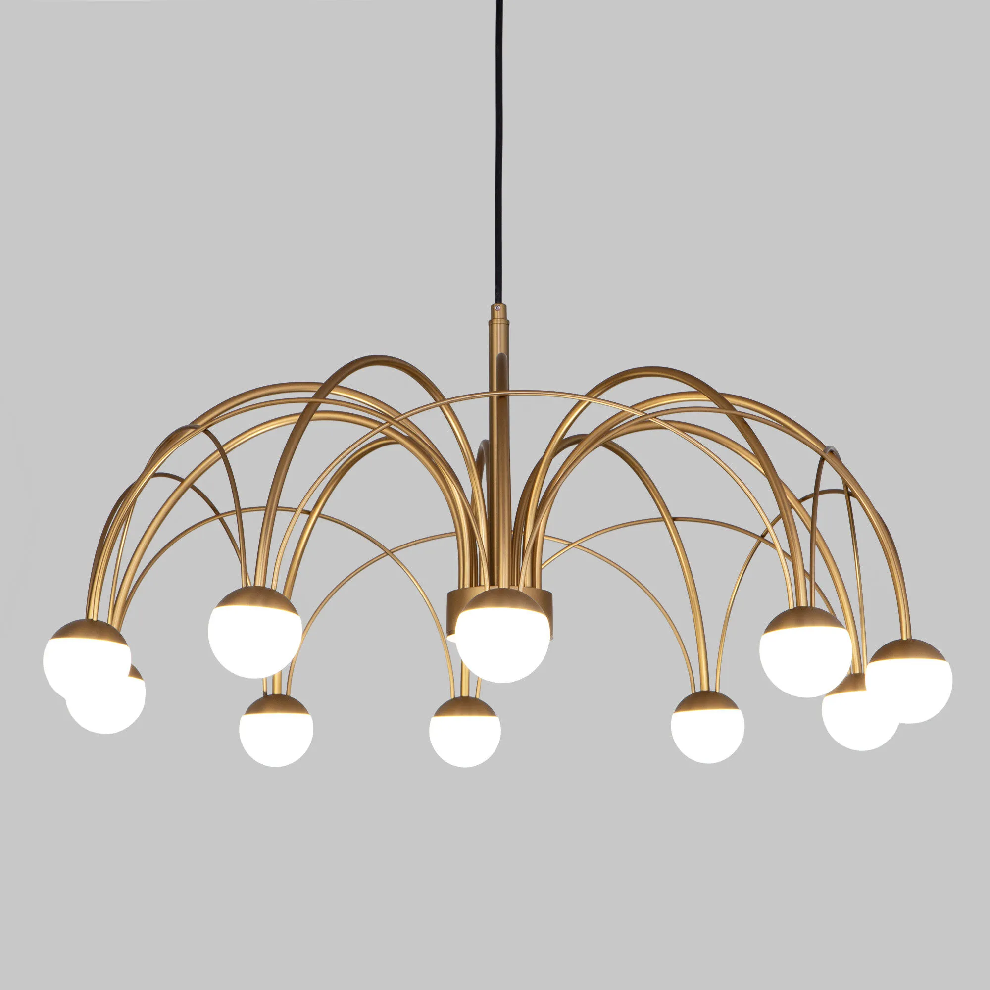 картинка Подвесной светодиодный светильник 90030/10 LED золото