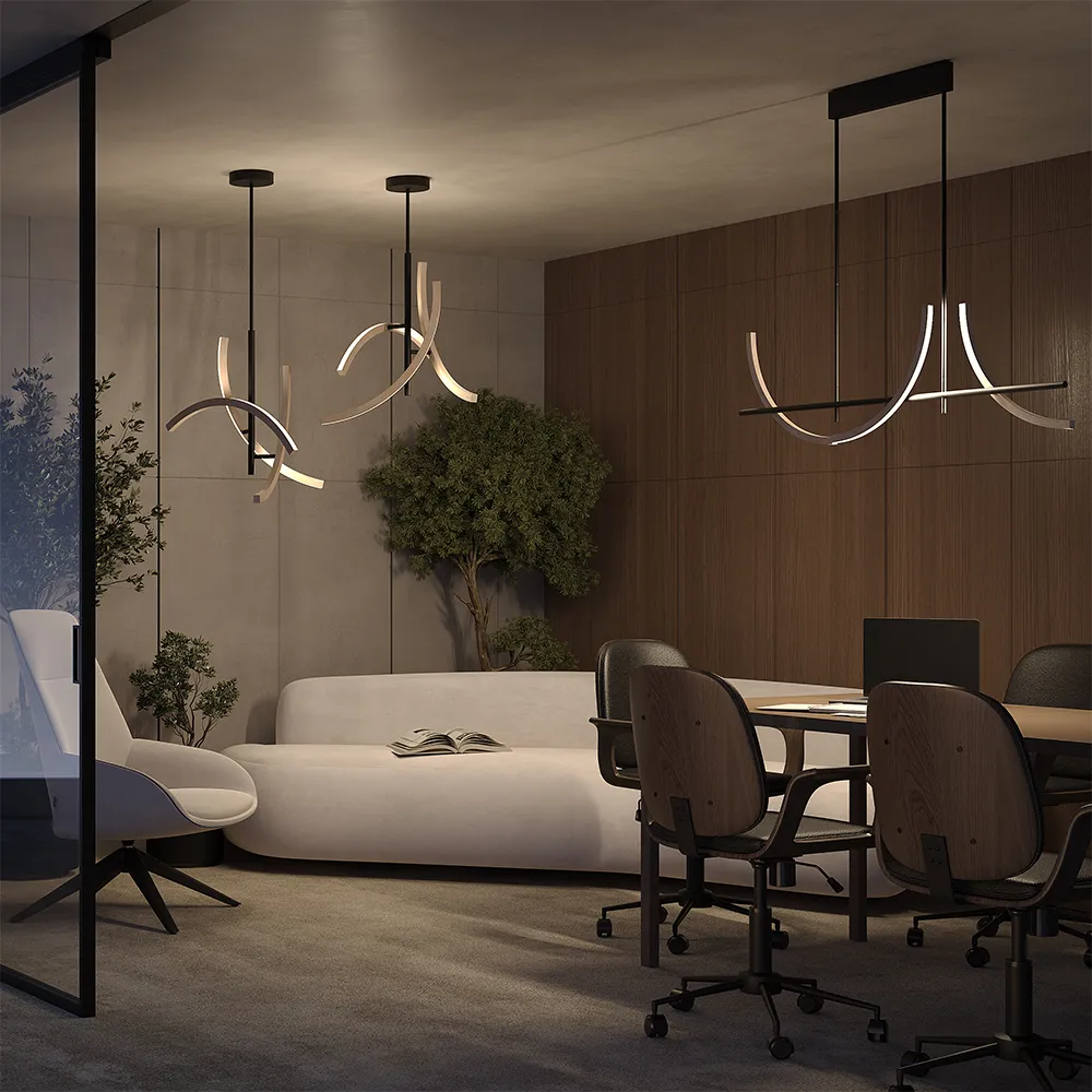 картинка Подвесной светильник Maytoni MOD428PL-L27BK