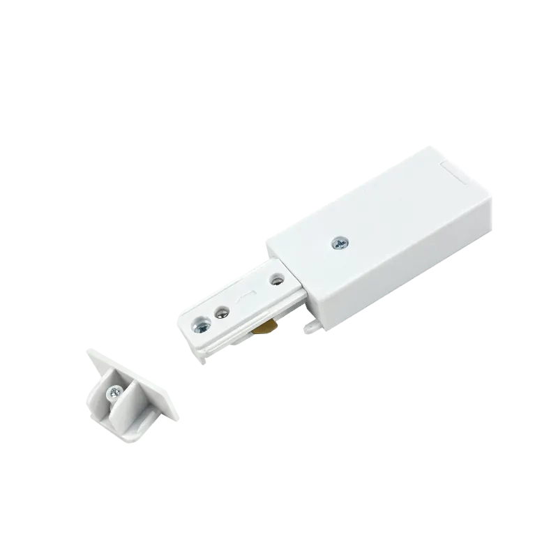 картинка Ввод питания с заглушкой PSB-WH для шинопровода SB белый IN HOME