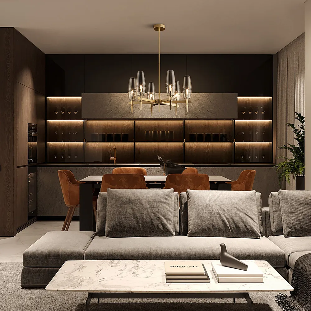 картинка Люстра Maytoni H002PL-06G