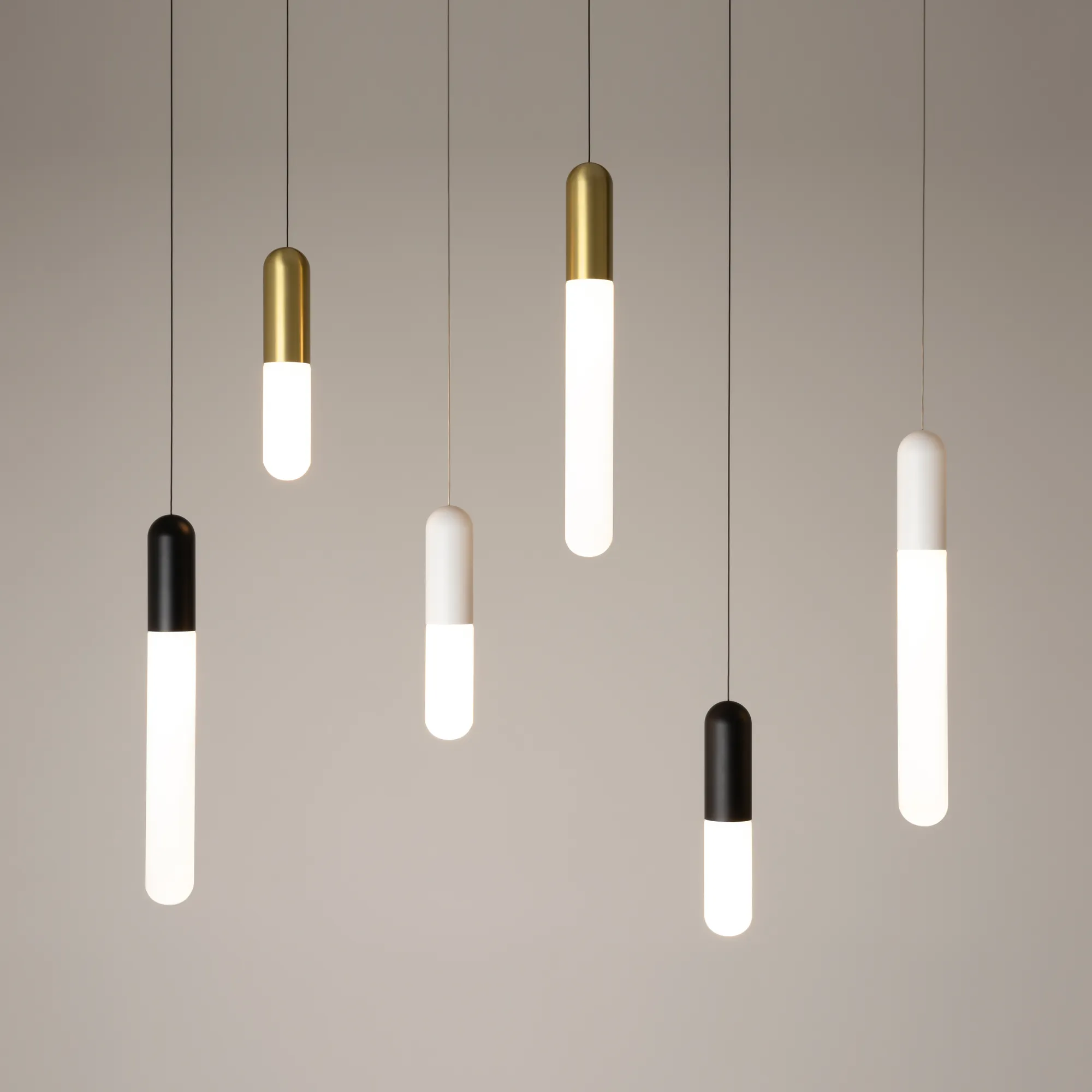 картинка Подвесной светильник Technical P101PL-L300-12W3K-B