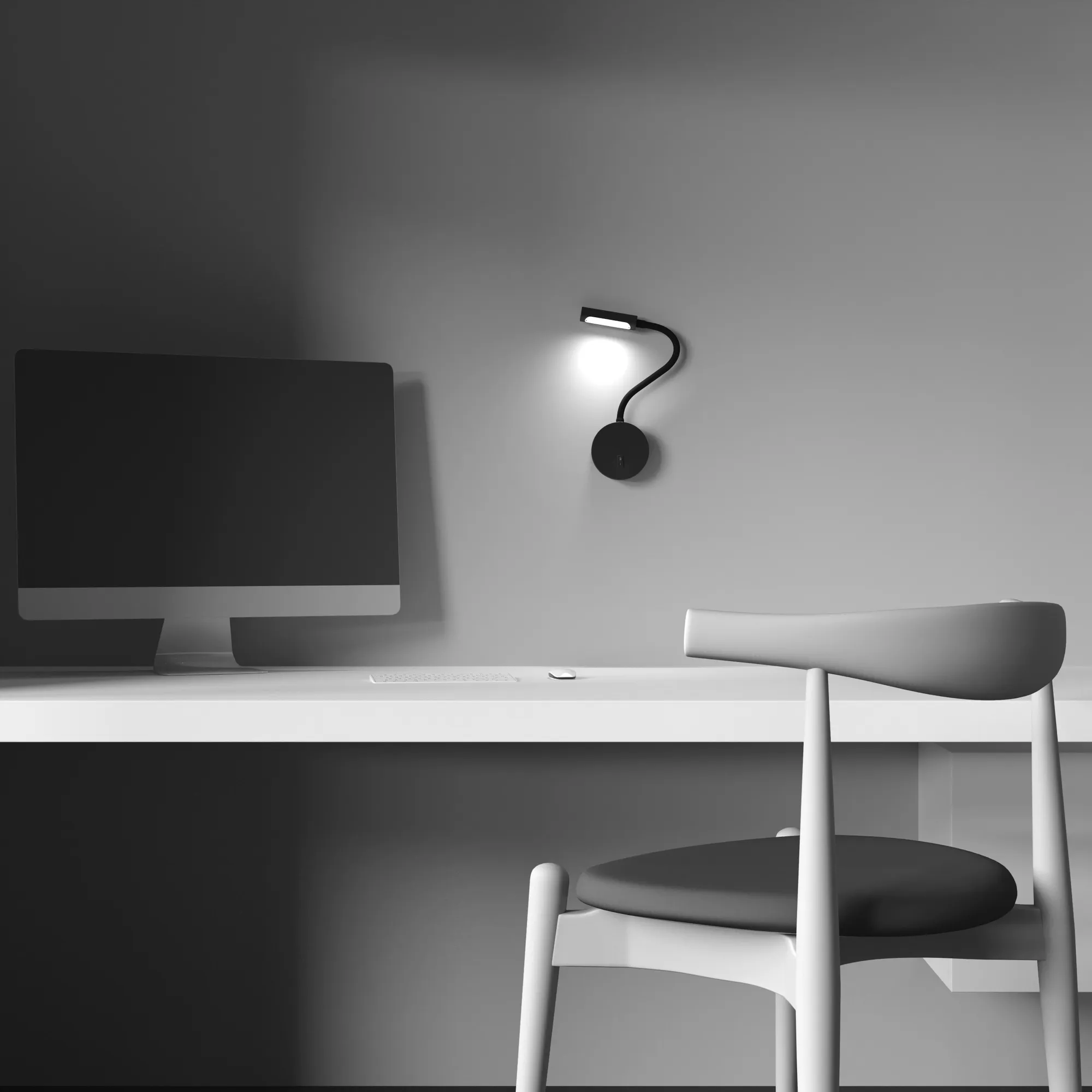 картинка Настенный светильник (бра) Technical C035WL-L3B3K