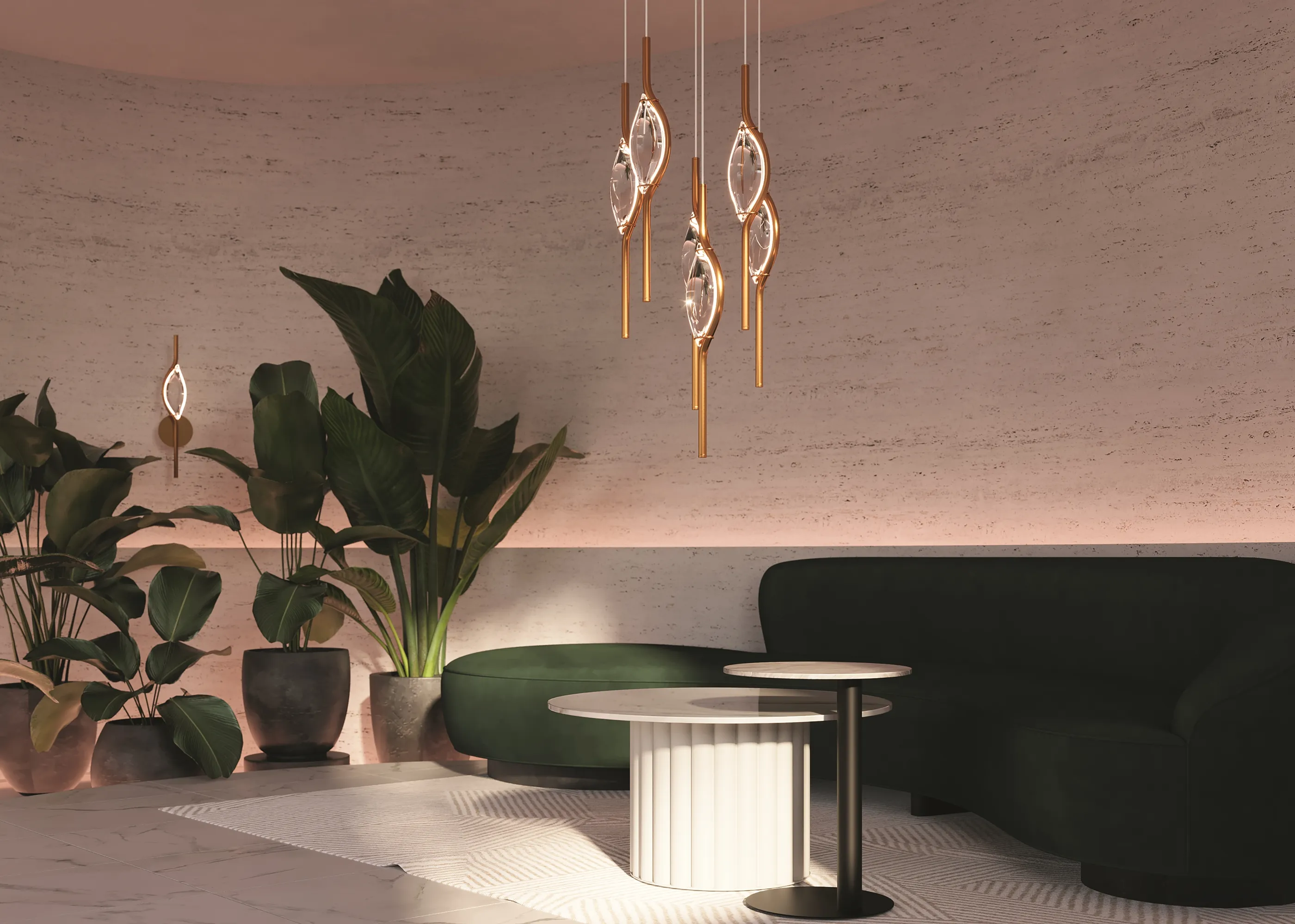 картинка Настенный светильник (бра) Maytoni MOD347WL-L8BS3K