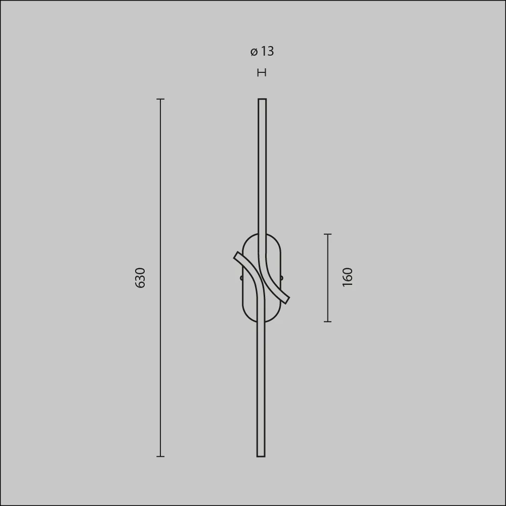 картинка Настенный светильник (бра) Maytoni MOD256WL-L5BS3K2