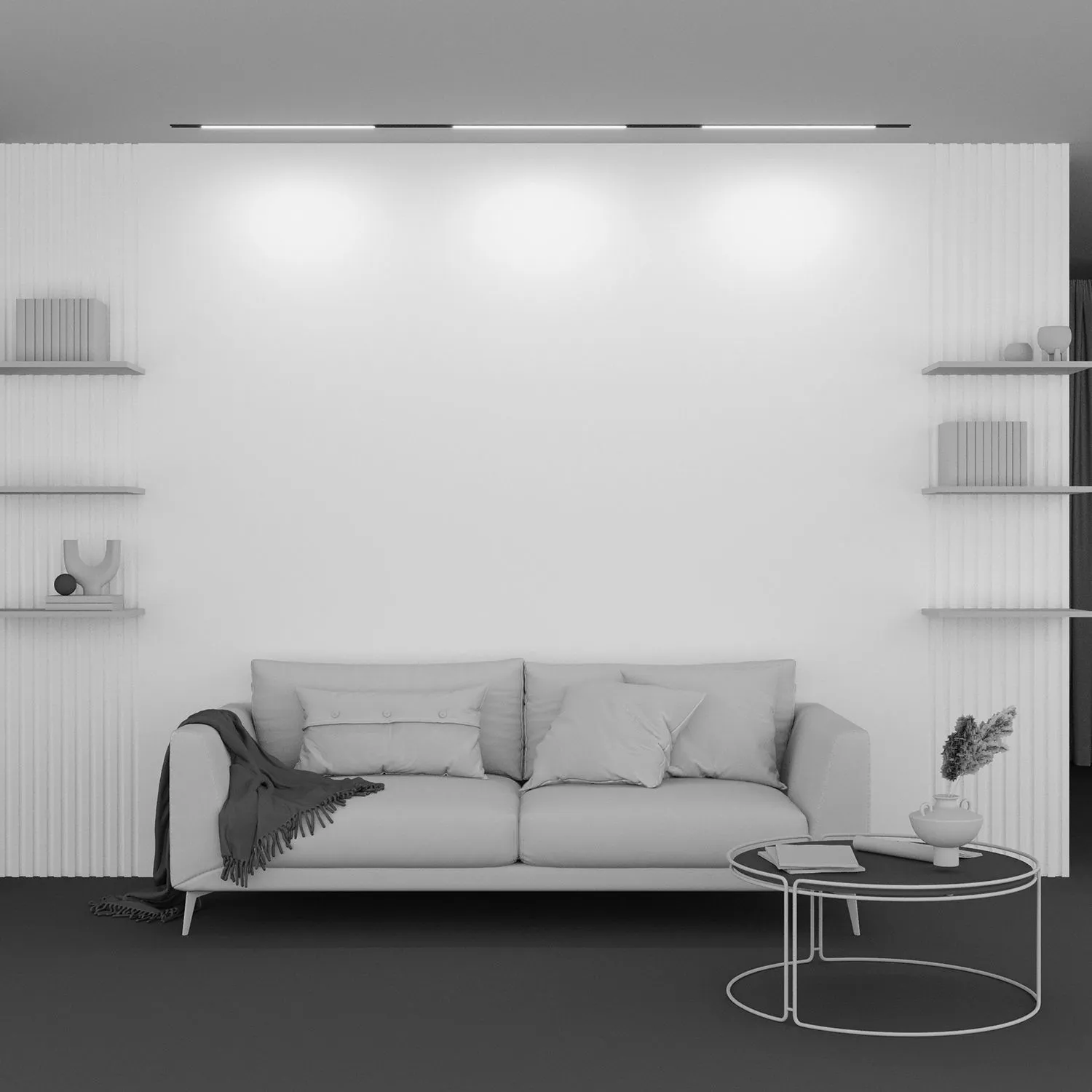 картинка Трековый светильник Technical TR030-2-24W2.7K-B