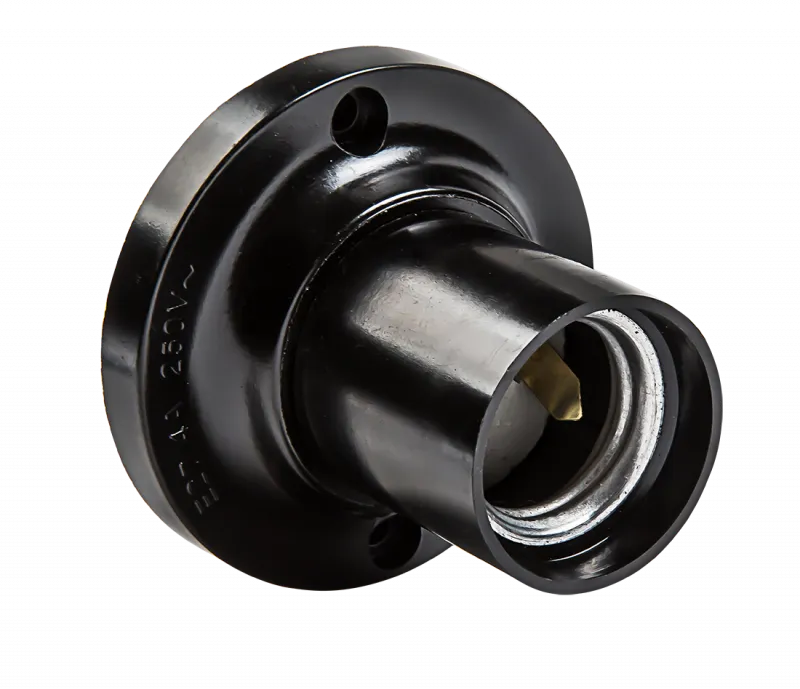 картинка Патрон Е27 Ф П-01 Е27 карболитовый потолочный IN HOME