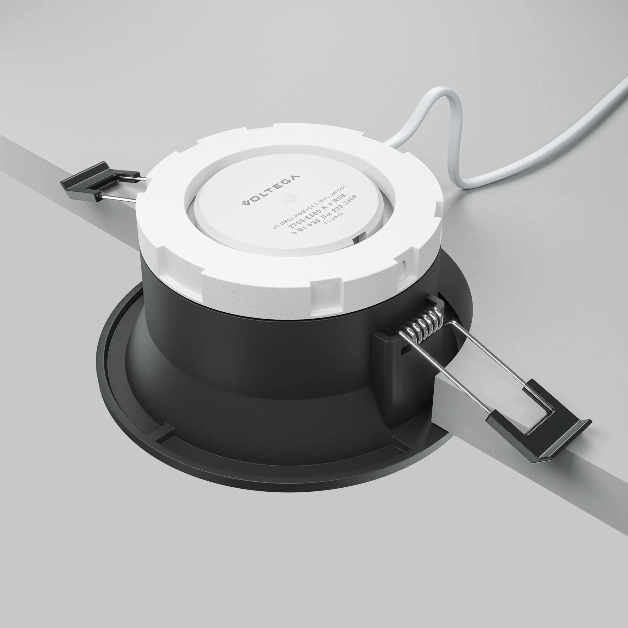 картинка Встраиваемый светильник Technical DL126-GX53-B