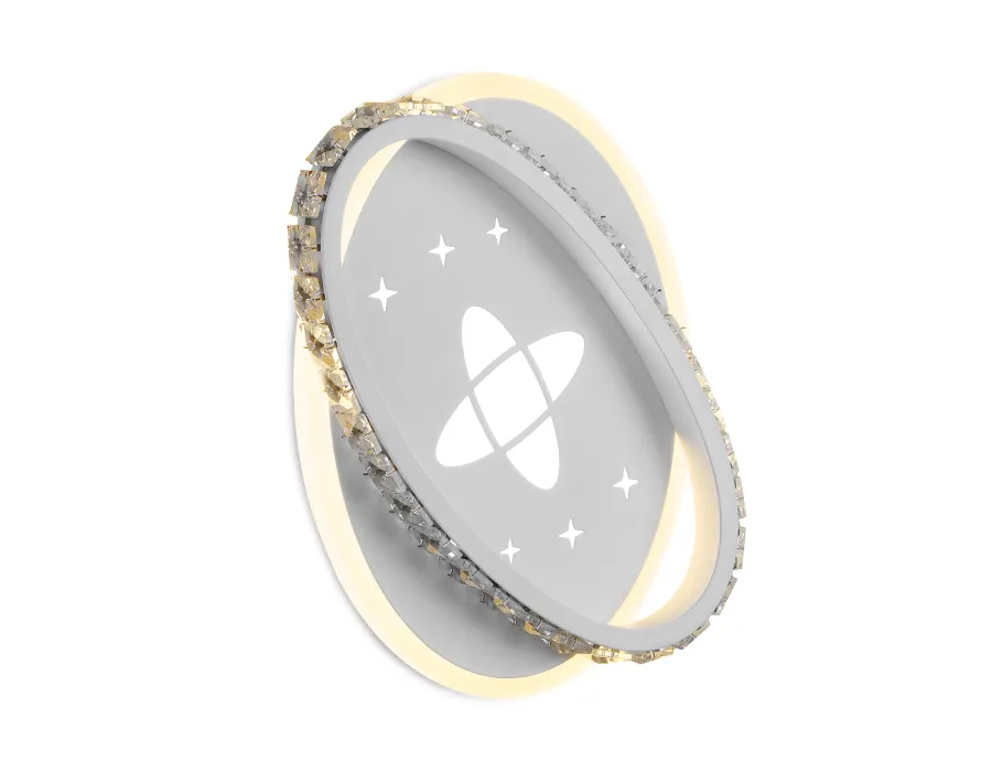 картинка Настенный светодиодный светильник с хрусталем  FA234