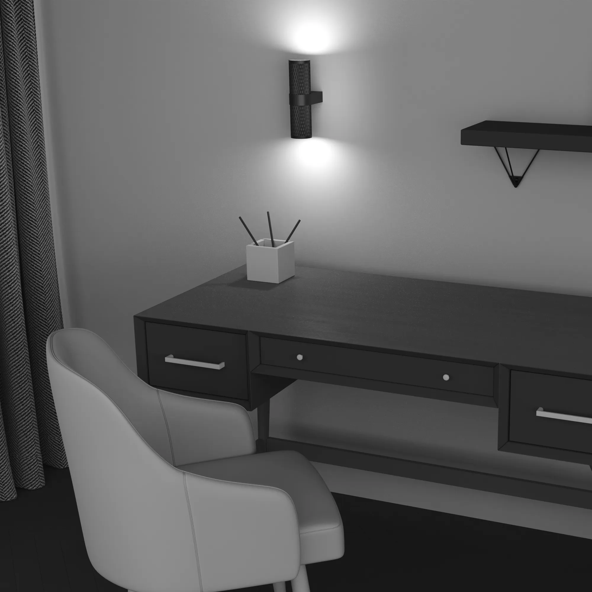 картинка Настенный светильник (бра) Technical C069WL-02B