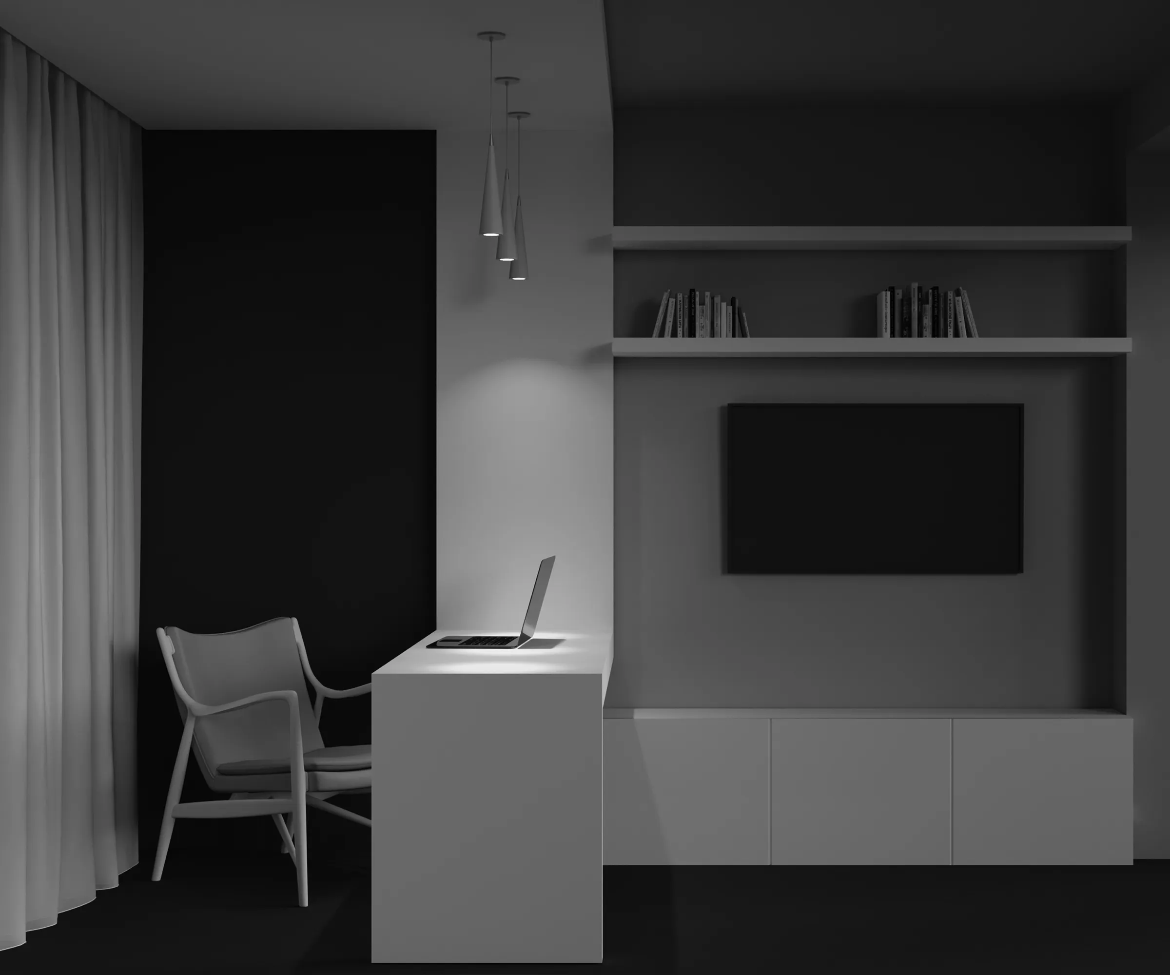 картинка Подвесной светильник Technical P318-PL-01-W