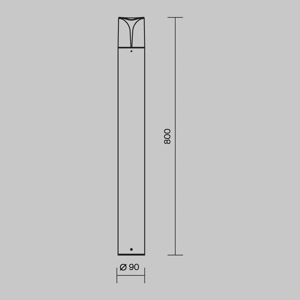 картинка Ландшафтный светильник Outdoor O018FL-01B