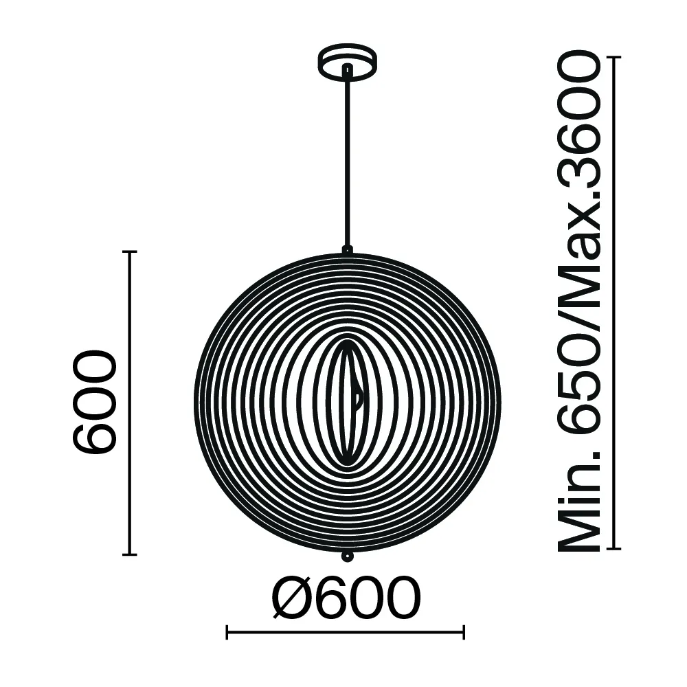 картинка Подвесной светильник Maytoni MOD197PL-01W2