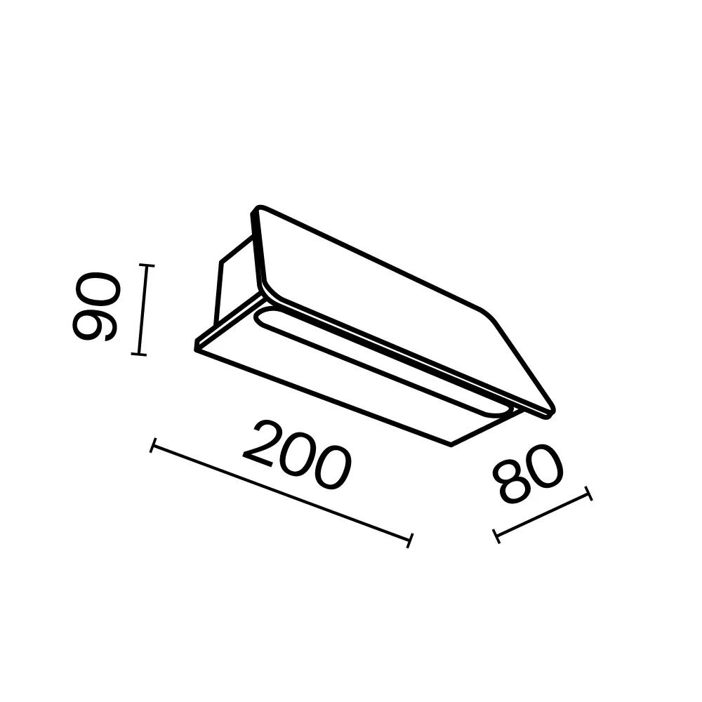 картинка Настенный светильник (бра) Outdoor O429WL-L6GF3K