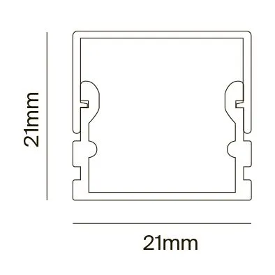картинка Профиль Led Strip ALM007S-2M