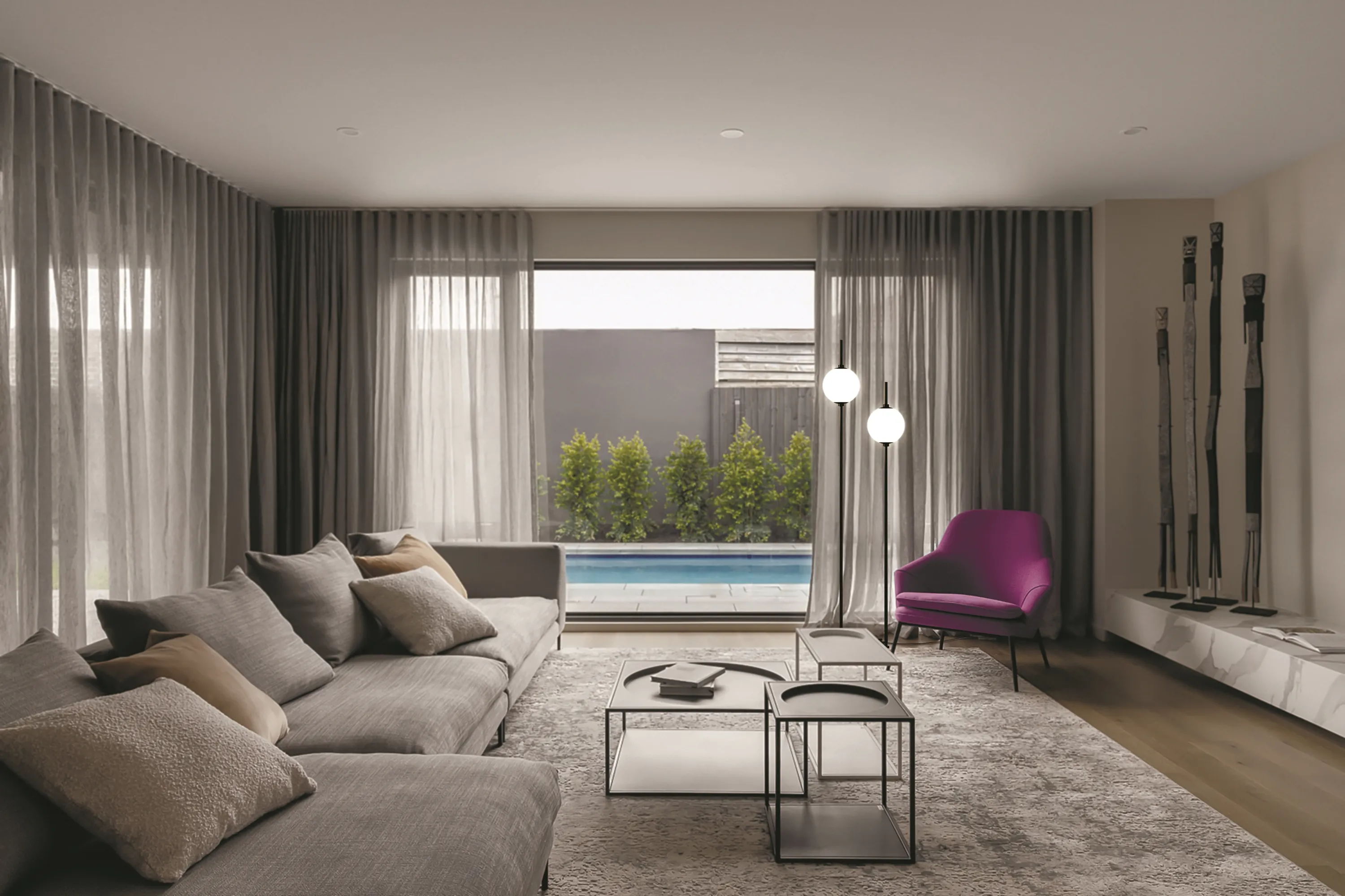 картинка Напольный светильник (торшер) Maytoni Z020FL-L12BK