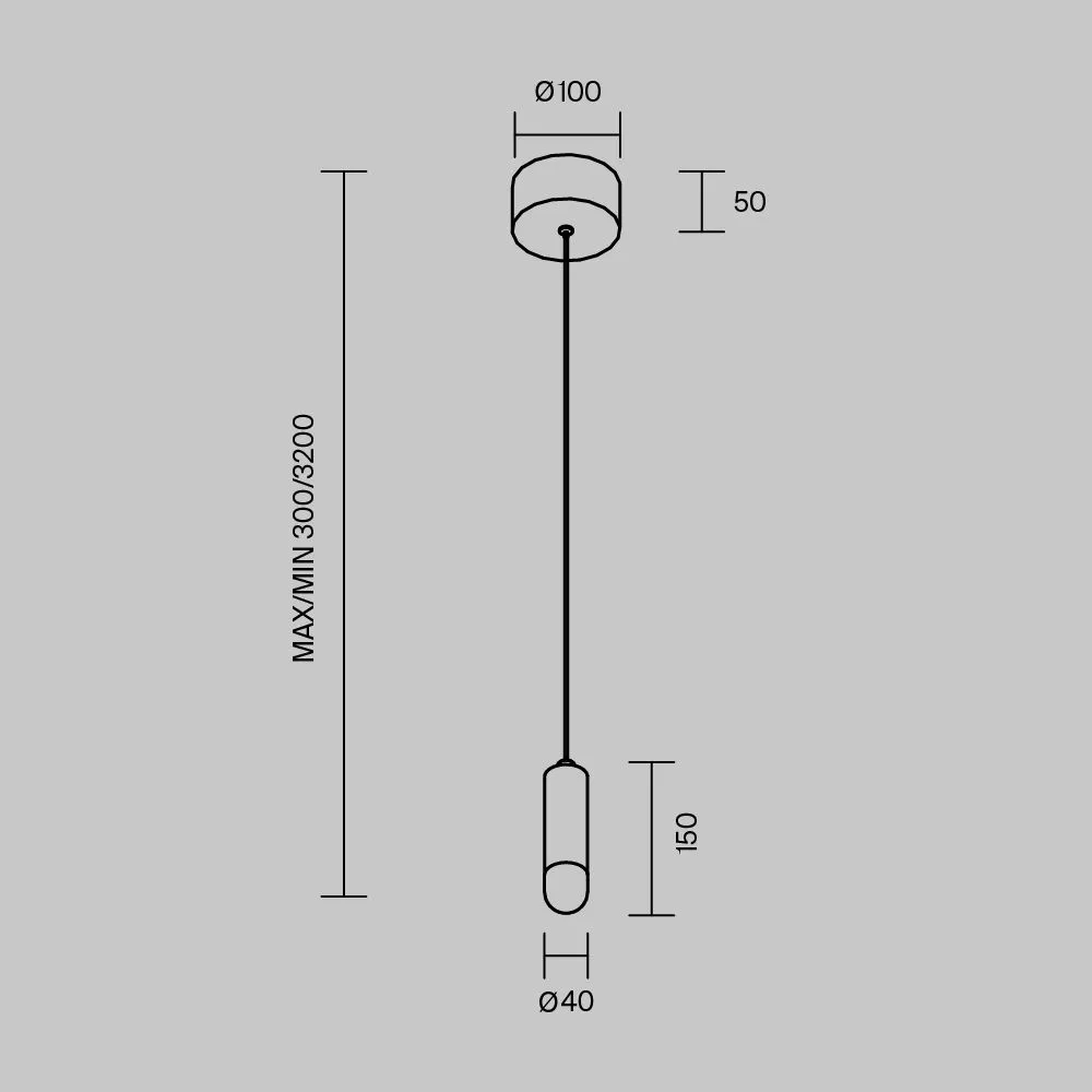 картинка Подвесной светильник Maytoni MOD534PL-L4B3K1