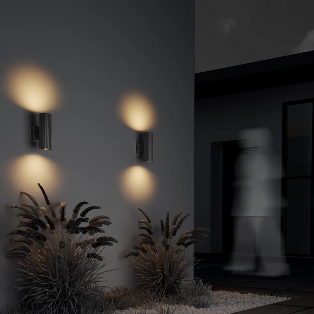 картинка Настенный светильник (бра) Outdoor O419WL-02GR