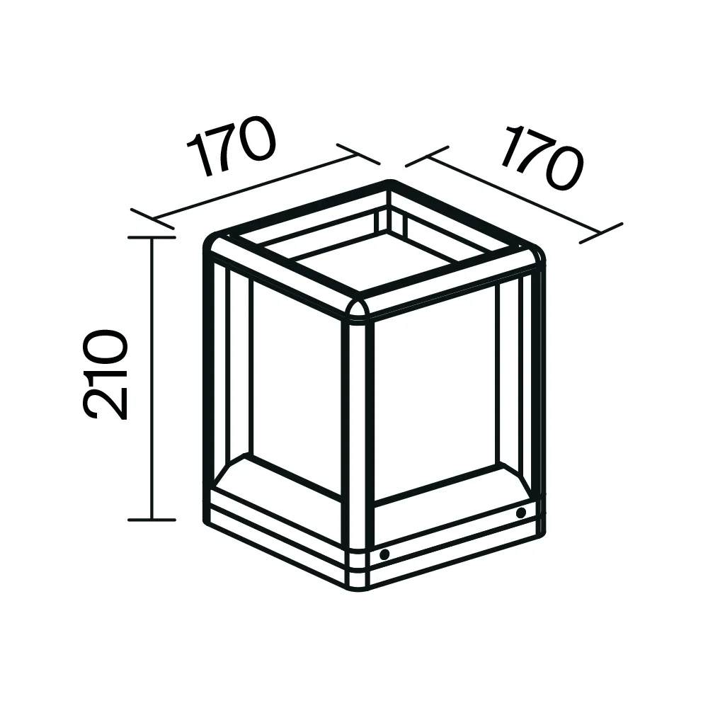 картинка Ландшафтный светильник Outdoor O455FL-01GF1