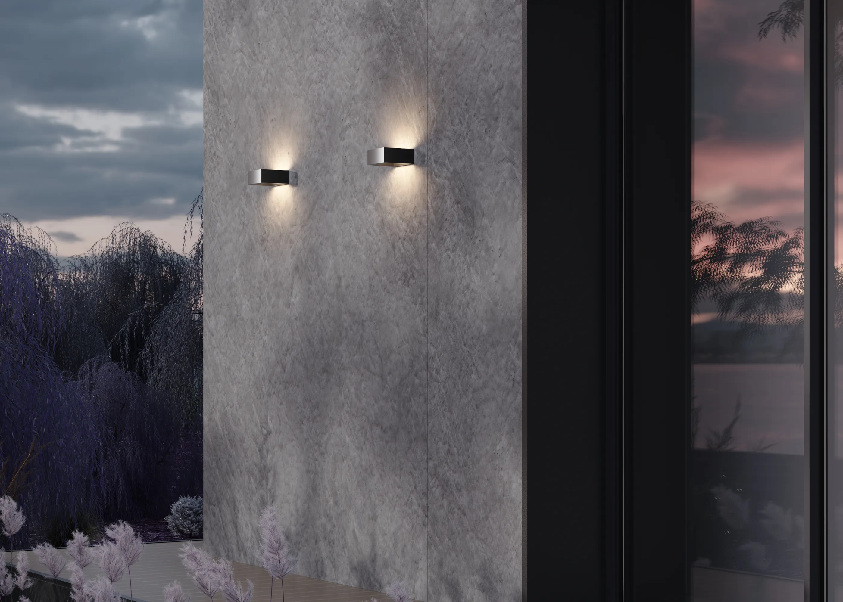 картинка Настенный светильник (бра) Outdoor O464WL-L18GF3K