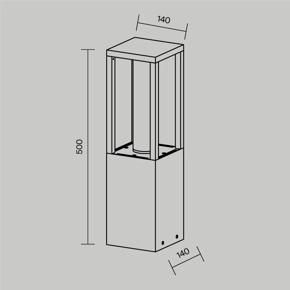 картинка Ландшафтный светильник Outdoor O480FL-L12B3K