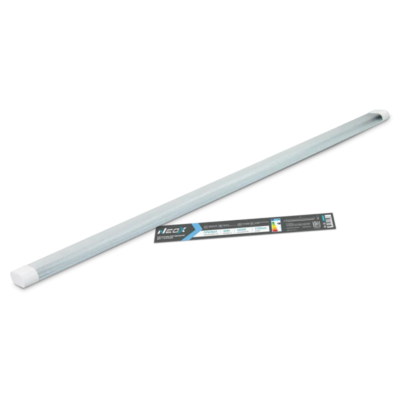 картинка Светильник светодиодный ДПО-112 ПРИЗМА 36Вт 160гр 6500К 1200мм IP40 NEOX