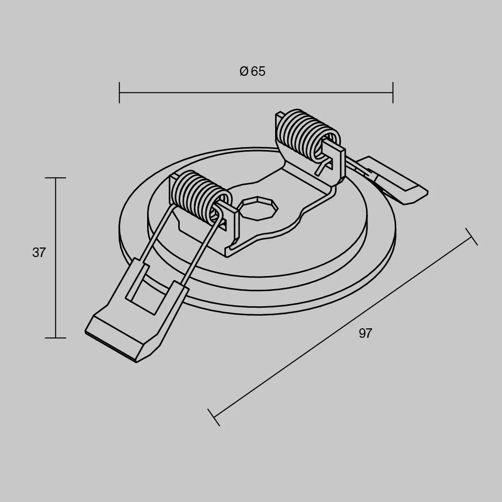 картинка Комплектующие для трековой системы Technical TRA233RCB-B