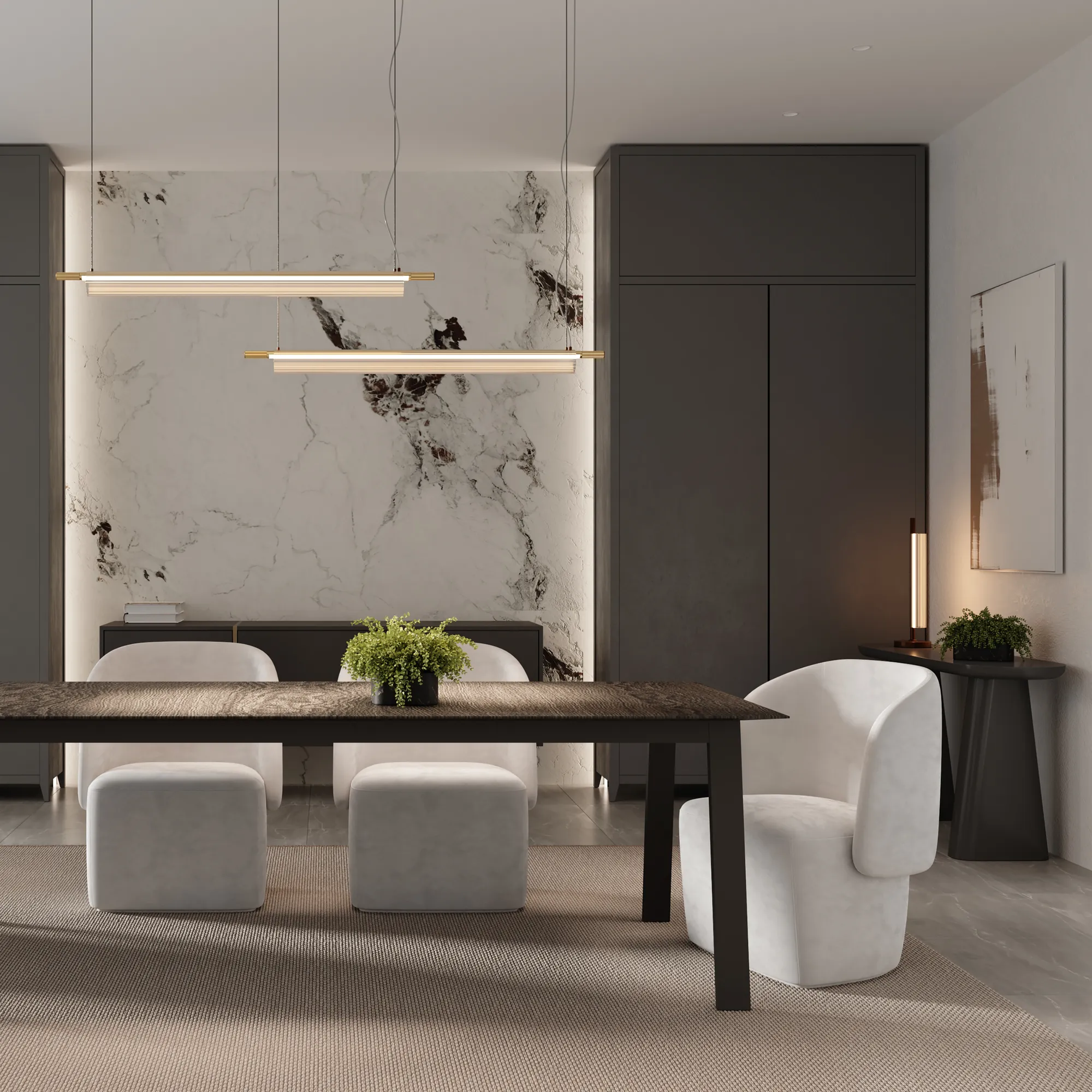 картинка Подвесной светильник Maytoni MOD258PL-L20BS3K