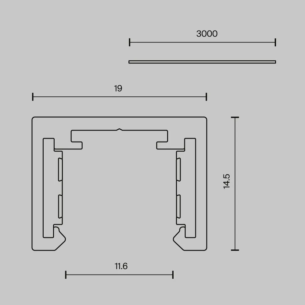 картинка Шинопровод Technical TRX239-413B
