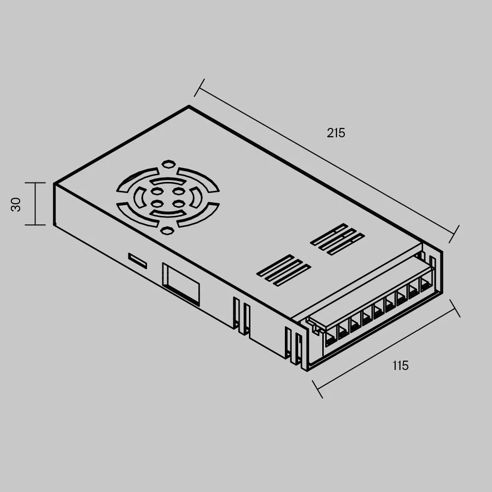 картинка Источник напряжения Led Strip 811013