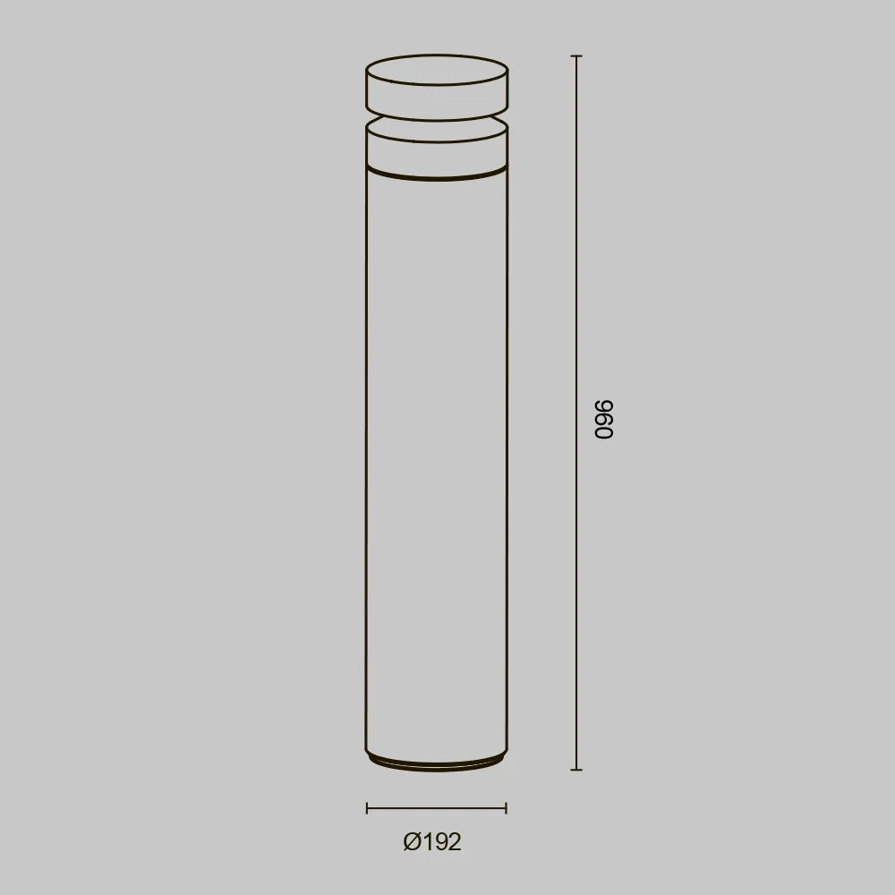 картинка Ландшафтный светильник Outdoor O469FL-L20CM3K1